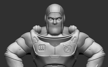 summen Lichtjahr 3d drucken bereit Spielzeug Geschichte Pixar Raum Astronaut Buzz Lightyear Kunst Skulpturen 3d print model - Mito3D