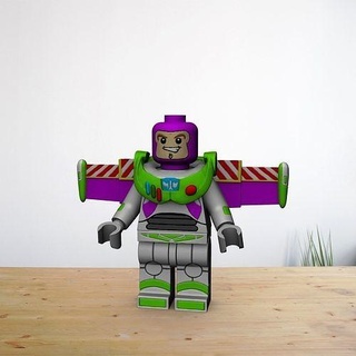 buzz lightyear lego toy story woody disney pixar articulated toystory cartoon toys character games 3d print model - Mito3D