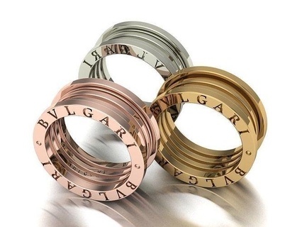bvlgari bague modèle produire code bad030 bijoux femme précieux mariage or imprimable diamant mode anneaux masse collection solitaire engagement femmes transporteur bracelets bracelet 3d print model - Mito3D