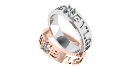 bvlgari anelli diamante oro signori solitario gioielleria stampabile collana brillante squillare sterlina moda bellezza zaffiro fidanzamento pendente vintag orecchini 3d print model - Mito3D
