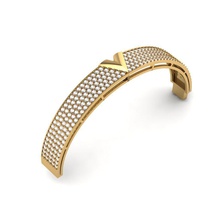 bw000001 bracelet diamond women woman gold platinium silver new fashion jewelry bracelets 3d print model - Mito3D