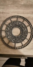 marcar zodiacal verter horloge ou diorama santo seiya astral zodíaco reloj saint 3d arte señales logos 3d print model - Mito3D