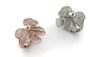 cage, créateur de bijoux mode cad cam la le concepteur 3d rhino les anneaux 3d print model - Mito3D