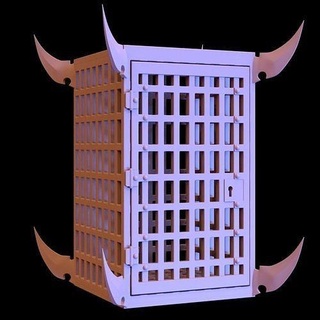 cage prisonnier 28mm 32mm résine jeu guerre plateau jouet art sombre elfe jeux jouets accessoires 3d print model - Mito3D