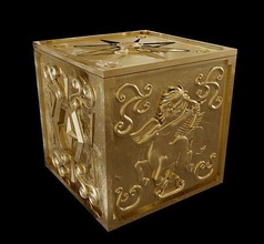 caja armadura sagitario scatola Aioros aioloos santo seiya oro dorado santuario Atene passatempo Fai 3d print model - Mito3D