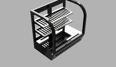 torta de la parte superior del gabinete casa cuerpo negocios cadrng comedor cocina tecnología decoración 3d print model - Mito3D