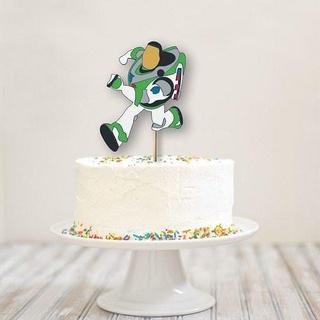gâteau topper bourdonner année lumière jouet récit dibujo personaje Pixar disney art panneaux logos 3d print model - Mito3D