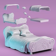 cama yatak casa testçi yastıklar battaniye madera tabla stl itiraz etmek ev süs uyku odun yazı tahtası yazdır sanat heykeller 3d print model - Mito3D