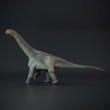 kamerasaurus tier kreatur dino dinosaurier zahl riese jurassisch mini hals reptil statue miniatur prähistorisch dnd kreide pflanzenfresser paläoart sauropod kunst skulpturen 3d print model - Mito3D