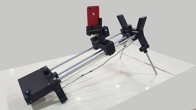 camera slider object tracking motorized review motorised shots diy hobby mechanical parts 3d print model - Mito3D