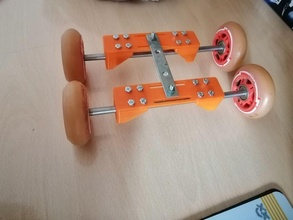 cámara deslizador plastico juguete juego rueda tornillo foto fotógrafo trípode pasatiempo bricolaje diy 3d print model - Mito3D