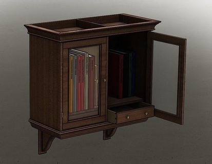 campanha estante marcenaria mobília cnc carpintaria ferramenta decoração madeira interior gabinete armazenamento arte casa 3d print model - Mito3D