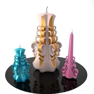 candle1 mum artmum Aşk çiçek doğum günü romantik oyuncak girdap kutlama şamdan mutlu hediye doğa sevgili yıldönümü kek şeker tatlı Sanat heykeller 3d print model - Mito3D