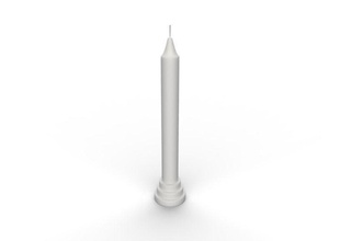 candle 3d model printing wax 3dmodel 3dmodelofcandle hobby diy 3d print model - Mito3D