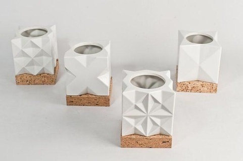 Kerze Halter Unterstützung Teelicht Tee Licht Geometrie Wärmer Haus Zubehör 3d print model - Mito3D