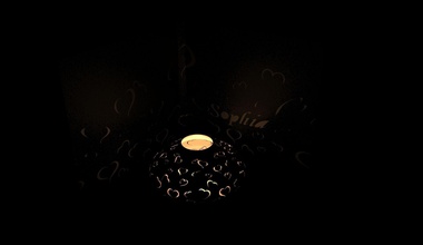Kerzenhalter sophia Haus Kerze romantisch candlestick Flamme Flammen Kerzenlicht Halter Kerzen Feuer Licht Dekoration Beleuchtung Lampe Kerze-Halter 3d print model - Mito3D