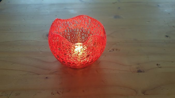 candle holder teelichthalter tealight romantic valentine passion special moments life sweet beautifull house decor 3D print model - Mito3D