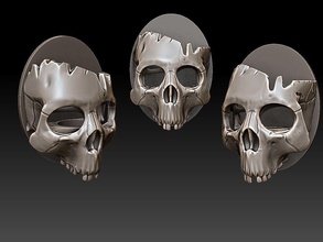 candle lighter ikea art skull 3dprint 3dprinting lamp skeleton sculptures 3d print model - Mito3D
