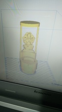 candela in piedi signore ganesha idolo arte sculture 3d print model - Mito3D