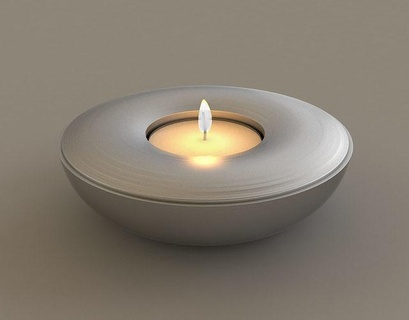 Kerzenhalter 003 Kerze Halter Unterstützung Leuchter Haushaltswaren Geschirr Allgemeines Dekor Licht Deko Kerzenlicht Flamme Design Haus 3d print model - Mito3D