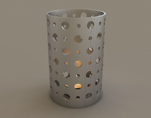 candelabro 016 vela suporte lustre castiçal utensílios domésticos talheres decoração luz deco chama arte Projeto leve contemporâneo casa 3D print model - Mito3D