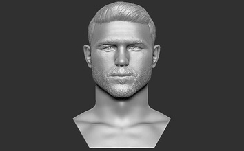 canelo alvarez bust 3d printing saul pacquiao mayweather tyson fury mike anthony joshua deontay wilder klitschko boxing heawyweight boxer muhammad ali celebrity famous art sculptures 3d print model - Mito3D