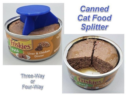 Enlatado gato comida disidente mascota alimentación nutrición cocina herramientas suministros cuidado salud administración accesorios almacenamiento animal abrelatas pasatiempo bricolaje diy mano 3d print model - Mito3D