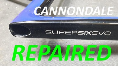 cannondale supersix evo reparar titanio insertar bicicletas luescherteknik reparación carbón pasatiempo bricolaje diy mecánico partes 3d print model - Mito3D