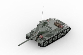 canon assaut 105 tank war military vehicle army battle ww2 wwii armored armoured bus truck worldoftank wot track hammer axe akm amx games toys 3d print model - Mito3D
