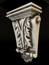 cantilever ev sütun antika sipariş süslü pillar klasik stil kap baş küçük başkentleri cnc fretwork altın sermaye capitel pilaster pilastra alçı dekor 3d print model - Mito3D