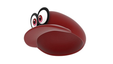 cappy súper mario odisea super interruptor nintendo gorra vídeo juego videojuego personaje sombrero juegos juguetes 3d print model - Mito3D