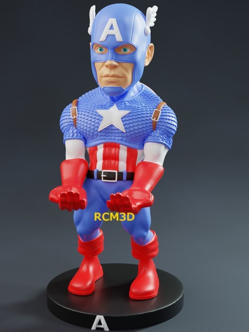 kapitän amerika handy joystick halter unterstützung captainamerica xbox playstation spiel spieler wunder rächer vingadores spiele spielzeuge zubehör 3D print model - Mito3D