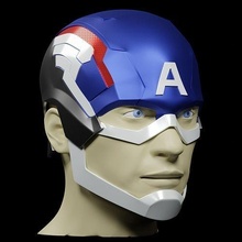 capitaine amérique concept casque masque merveille budwin accessoires soutenir cosplay steve rogers rigide costume loisir diy 3d print model - Mito3D
