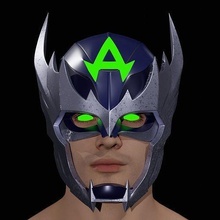 captain america dark domain helmet marvel future revolution budwin props cosplay hobby diy 3d print model - Mito3D