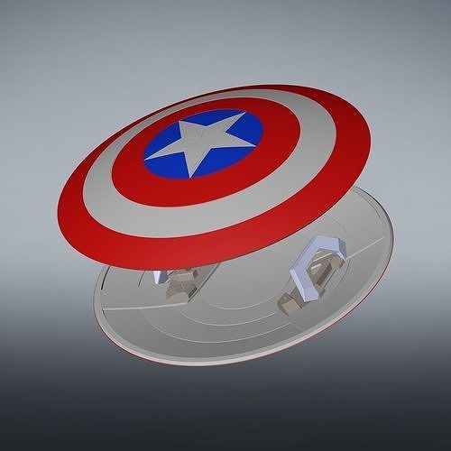 capitano america magnete scudo vendicatori meraviglia arma armatura steven rogers film fantasia netto ferro uomo peggy thanos passatempo fai mano utensili 3D print model - Mito3D