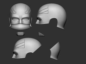 captain britain helmet chin strap 3d digital download superhero excalibur avenger marvel mcu merlin hobby diy 3d print model - Mito3D