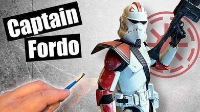 captain fordo -neyo helmet clone kit onesix onesixth 12inch starwars trooper phase2 figures star wars sci fi clonetrooper space games toys 3d print model - Mito3D