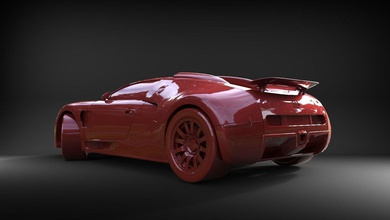 car model 3d print art supersport supersports sculptures 3d print model - Mito3D