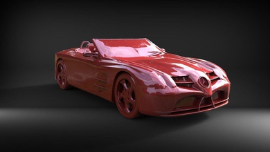 araba modeli slr 3d baskı sanat ürün başlık ödül plak kazanan heykeller 3d print model - Mito3D
