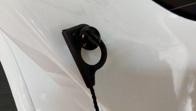carro montagem gancho cobrir bainha cordas veículo corda chapéu prateleira tronco plástico peça sobressalente 3d impressão gadget passatempo faça 3d print model - Mito3D