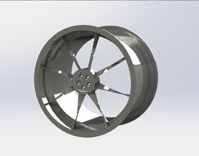 car rim wheel vehicle race tire auto sport transport suv racing caliper hobby diy automotive 3d print model - Mito3D