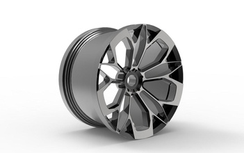voiture jante conception carrim roue courses 3d 3dprintable pneu œuvres solides keyhot loisir DIY automobile 3d print model - Mito3D