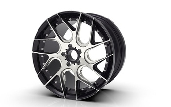 car rim wheel race tire tyre vehicle hobby diy automotive racing 3d print model - Mito3D