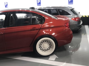 araba jantlar otomotiv hızlı araç krom coupe klasik sedan yarış hobi kendin yap 3d print model - Mito3D