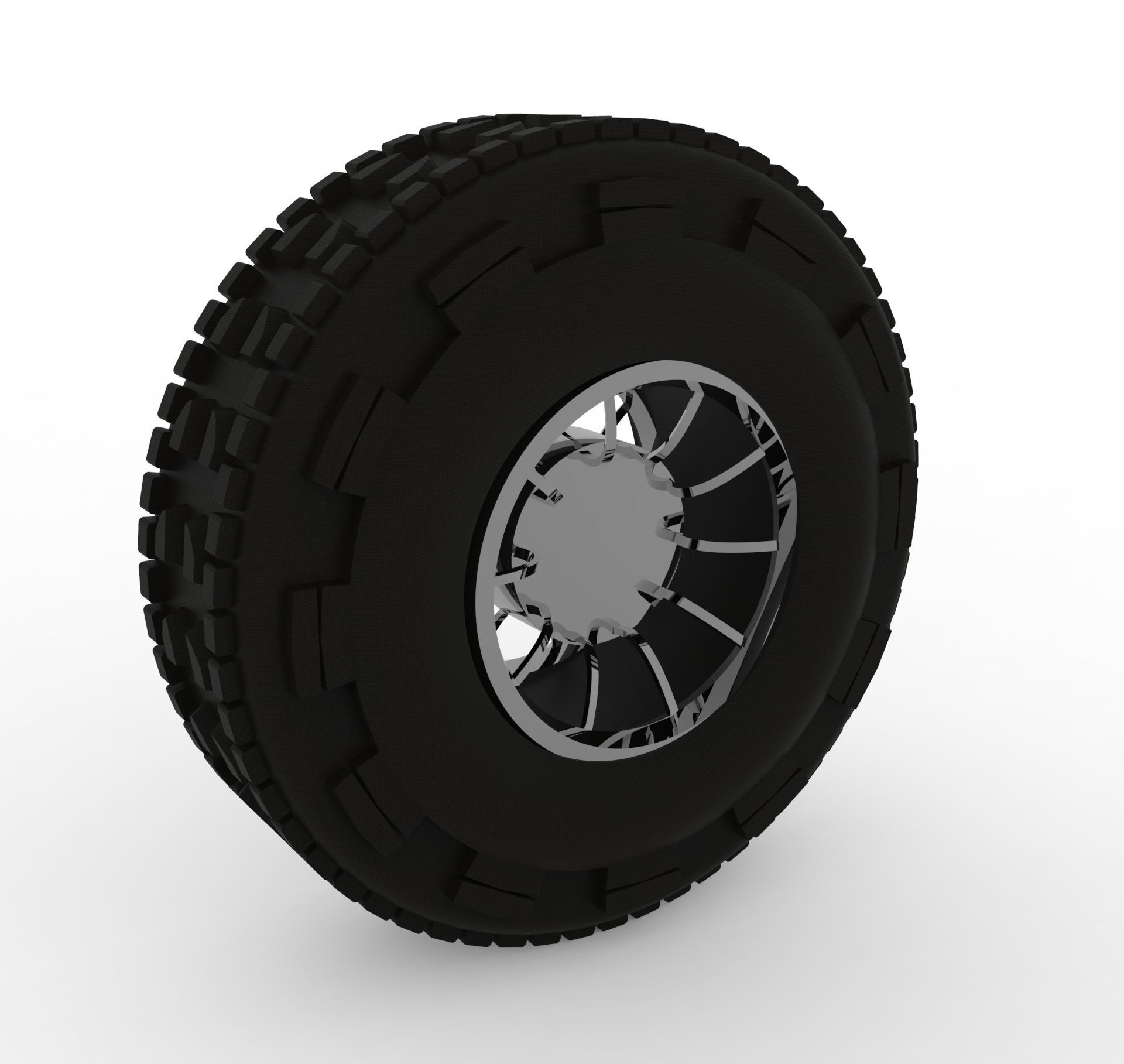 car tyre vehicle wheel rim mechanical art mathematical 3D print model - Mito3D