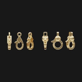 carabina fechaduras jóias correntes pulseiras fechadura pulseira joalheria pingente imprimível Nurbs pingentes 3d print model - Mito3D