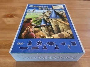 carcassonne grande scatola conservazione aggiornamento giochi tavolo aggiornamenti inserire giocattoli tavola 3d print model - Mito3D