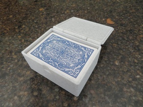 jogo de cartão caixa tampa articulada brinquedo mecânico mecanismo jogos brinquedos crianças divertido a gabinete cartas dobradiça os acessórios 3d print model - Mito3D