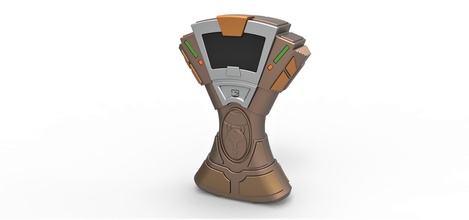 cardassiano tricorder estrela caminhada profundo espaço cardassiantricorder jornada estrelas ds9 gadget scifi suporte réplica cosplay brinquedo impressão imprimível passatempo faça 3d print model - Mito3D