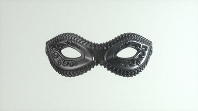 karnaval maskesi - 03 maske masque masquerade prop kostüm farsang gözlük stil takı antika dekorasyon Moda Aksesuar aksesuar lüks kılık değiştirme moda Cadılar Bayramı 3d print model - Mito3D